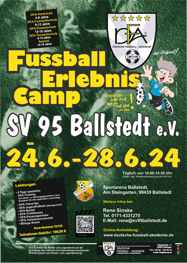 Fußball-Ferienschule (Erlebnis-Camp)